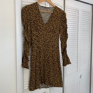 Zara Floral Print Mini Dress